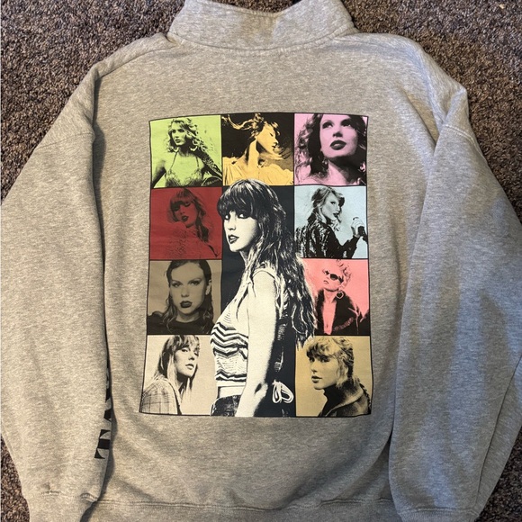 Taylor Swift Sweaters - Taylor Swift Eras Tour quarter zip